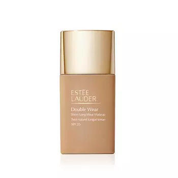 Матовая жидкая основа double wear sheer long-wear makeup spf20 Este Lauder, цвет nr. 3w1- tawny, 30 мл