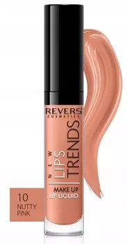 Матовая жидкая помада 10 Nutty Pink Revers New Lip Trends