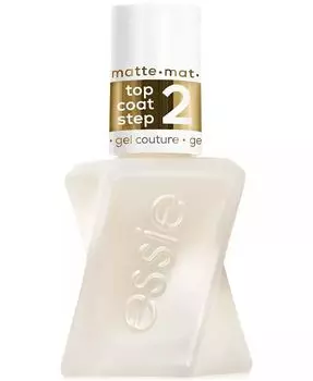 Матовое верхнее покрытие Gel Couture Essie, цвет Clear