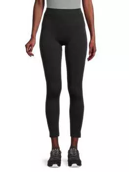 Матовые бесшовные леггинсы Hue с высокой посадкой, черный