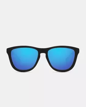 Матовые черные квадратные солнцезащитные очки с поляризованными линзами Hawkers, черный