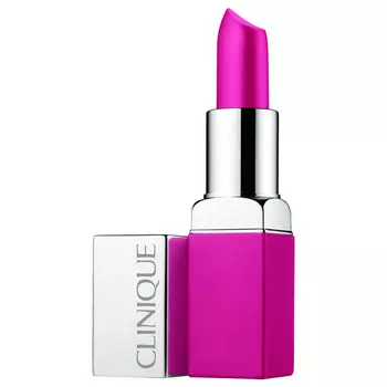 Матовые помады pop matte lip colour + primer Clinique, цвет rose pop, вес 3.9 гр.