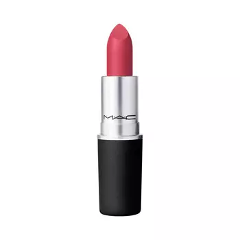 Матовые помады powder kiss lipstick Mac, цвет a little tamed, вес 3 гр.