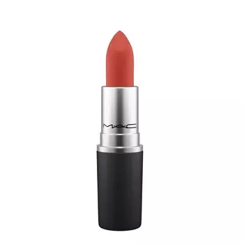 Матовые помады powder kiss lipstick Mac, цвет devoted to chili, вес 3 гр.