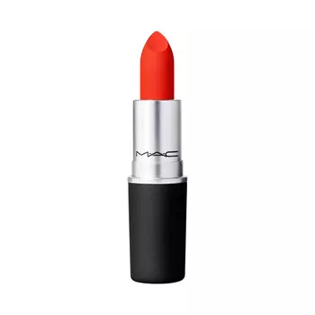 Матовые помады powder kiss lipstick Mac, цвет style shocked!, вес 3 гр.