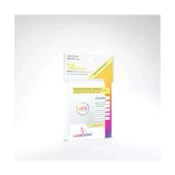 Матовые рукава — мини-американские (44 x 67 мм) (50), Matte Board Game Sleeves (GameGenic)