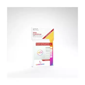 Матовые рукава — мини-европейские (46 x 71 мм) (50), Matte Board Game Sleeves (GameGenic)