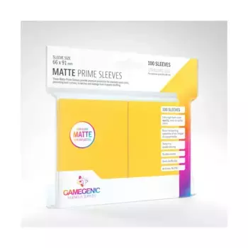 Матовые рукава - желтый (100), Prime Sleeves (GameGenic)