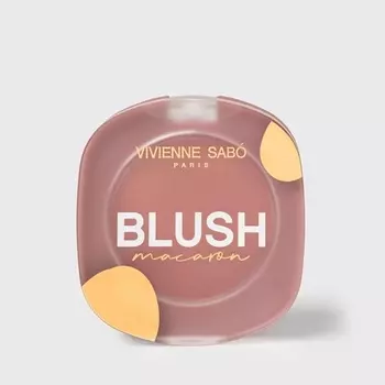Матовые румяна Macaron Natural Pink 4.1 г Vivienne Sabo