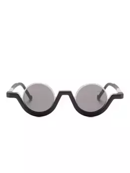 Матовые серебряные солнцезащитные очки VAVA Eyewear, черный