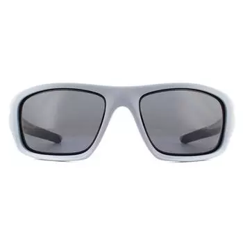 Матовые серые поляризованные солнцезащитные очки с запахом Oakley, серый