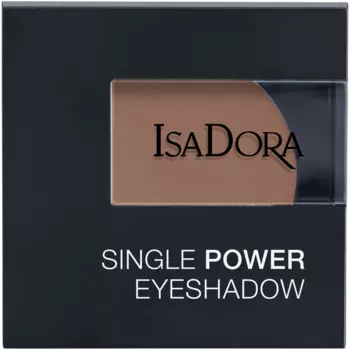 Матовые тени для век 02 мокко бисквит Isadora Single Power, 2,2 гр