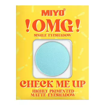 Матовые тени для век 07 pegasus Miyo Omg! Check Me Up, 1,3 гр
