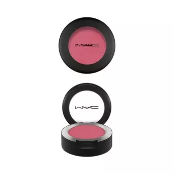 Матовые тени для век powder kiss soft matte eyeshadow Mac, цвет fall in love, вес 1.5 гр.