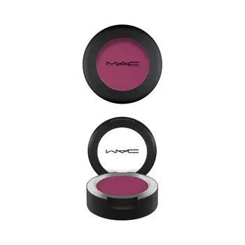Матовые тени для век powder kiss soft matte eyeshadow Mac, цвет lens blur, вес 1.5 гр.