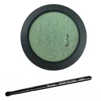 Матовые тени для век, зеленые Deni Carte