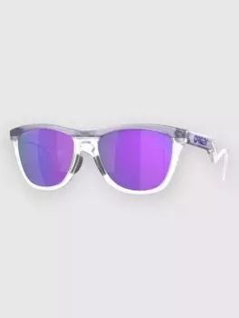 Матовые транс-сиреневые/прозрачные солнцезащитные очки Frogskins Hybrid Matte Oakley, фиолетовый