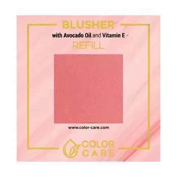 Матовые веганские румяна - рефил - 04 Color Care Rose, 8 гр