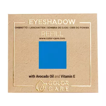 Матовые веганские тени для век - 038 бесконечный океан Color Care Matte - Violet Blue, 2 гр