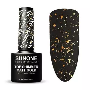 Матовый гибридный 5 мл Sunone Top Shimmer