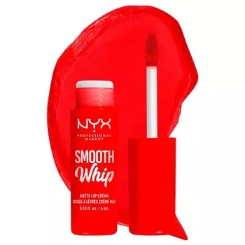 Матовый крем для губ Smooth Whip Matte Lip Cream 12 с глазурью сверху, Nyx Professional Makeup