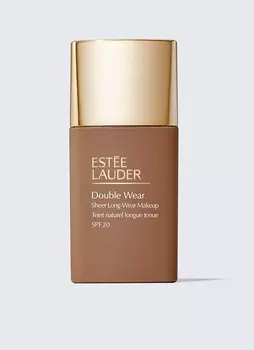 Матовый макияж SPF 20 Double Wear Sheer Este Lauder, 30мл, цвет 7W1-Deep-Spice