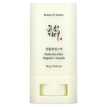 Матовый солнцезащитный крем Beauty of Joseon, полынь и камелия, SPF50+ PA++++, 18 гр.