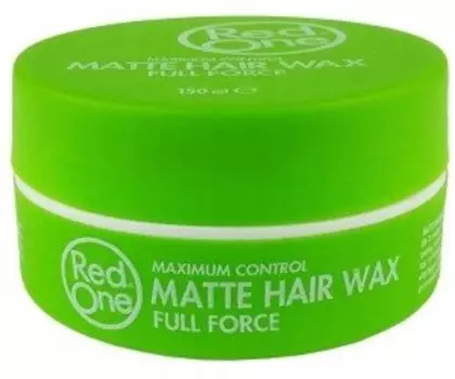 Матовый воск, 150мл RedOne Green Aqua Hair Wax, inna