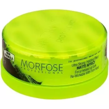 Матовый воск для укладки волос 150 мл Edge Control Ultra Hold для мужчин и женщин Morfose