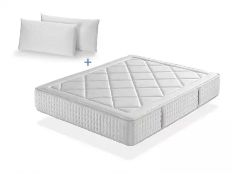 Матрас AMELIE 90 X 190 H 30 CM + 1 вязкоупругая подушка, средней жесткости, очень мягкая пена Dormalit