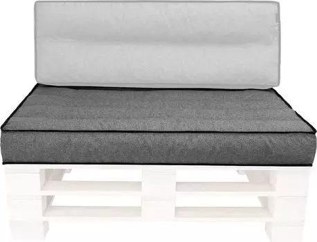 Матрас для поддона, набор подушек, уличная подушка, садовая подушка, подушка для комбинирования, обивка, подушка для отдыха, декоративная подушка, ясень Stanislaw Jurga, белый