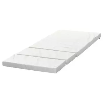 Матрас для раздвижной кровати Ikea Plutten, 80х200 см, белый