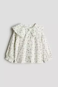 Матросская рубашка H&M, белый