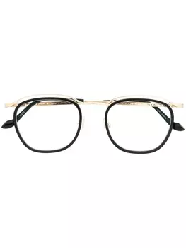 Matsuda очки Matsuda в круглой оправе, золотистый