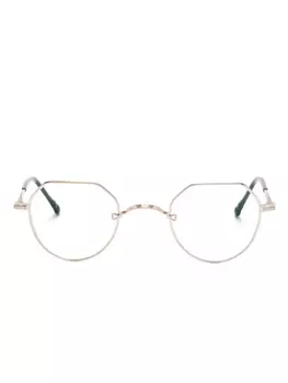 Matsuda очки в геометричной оправе, золотой