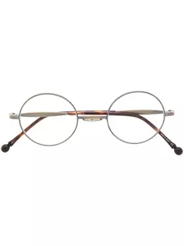 Matsuda очки в круглой оправе, коричневый