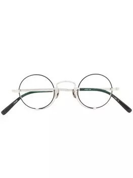 Matsuda очки в круглой оправе, металлик