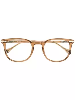 Matsuda очки в прозрачной оправе, коричневый