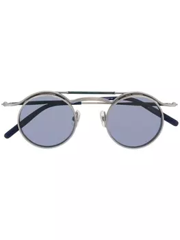 Matsuda солнцезащитные очки 2903H в круглой оправе, синий
