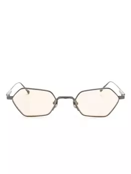 Matsuda солнцезащитные очки M3138 в геометричной оправе, серый