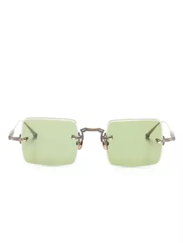 Matsuda солнцезащитные очки M5001 в квадратной оправе, зеленый