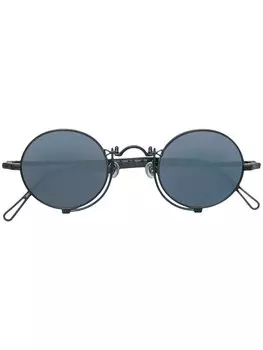 Matsuda солнцезащитные очки в круглой оправе, черный