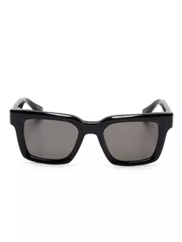 Matsuda солнцезащитные очки в квадратной оправе, черный