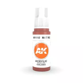 Мэтт Ред (17 мл), 3rd Gen Acrylic - Reds & Oranges
