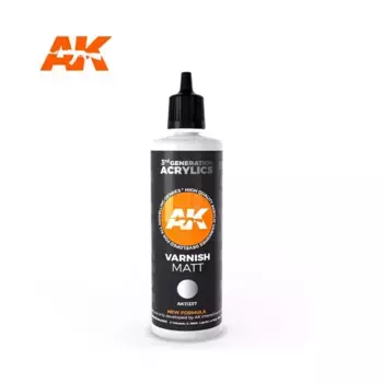 Мэтт Варниш, 3rd Gen Acrylic - Primers, Varnishes and Thinners