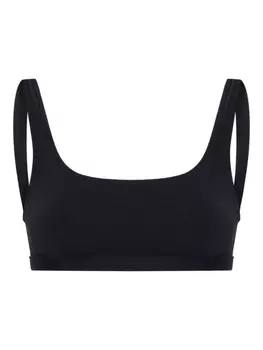 Matteau топ бикини Nineties с жатым эффектом, синий