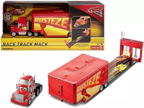 Mattel, гоночная трасса с игрушечной пусковой установкой, Disney Cars 3