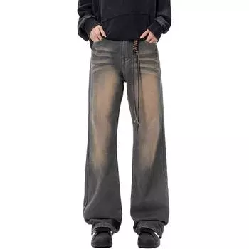 Matter Formula Универсальные шаблоны джинсов унисекс, Промытая желтая грязь (обновленная версия)