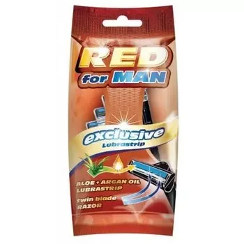 Mattes Red для мужской бритвы