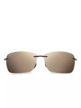 Maui Jim солнцезащитные очки Lighthouse, коричневый
